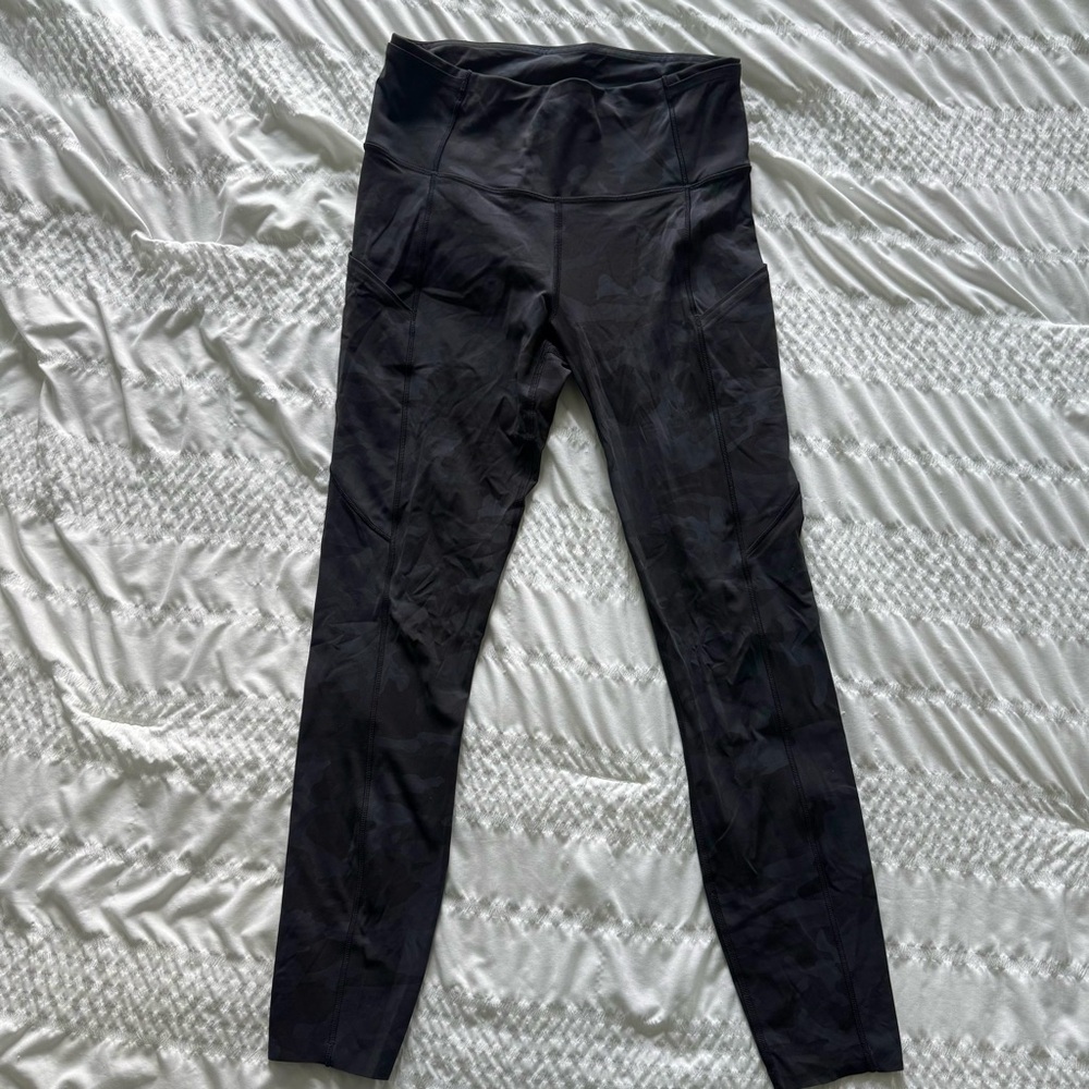 Lululemon Athletica Camo Leggings